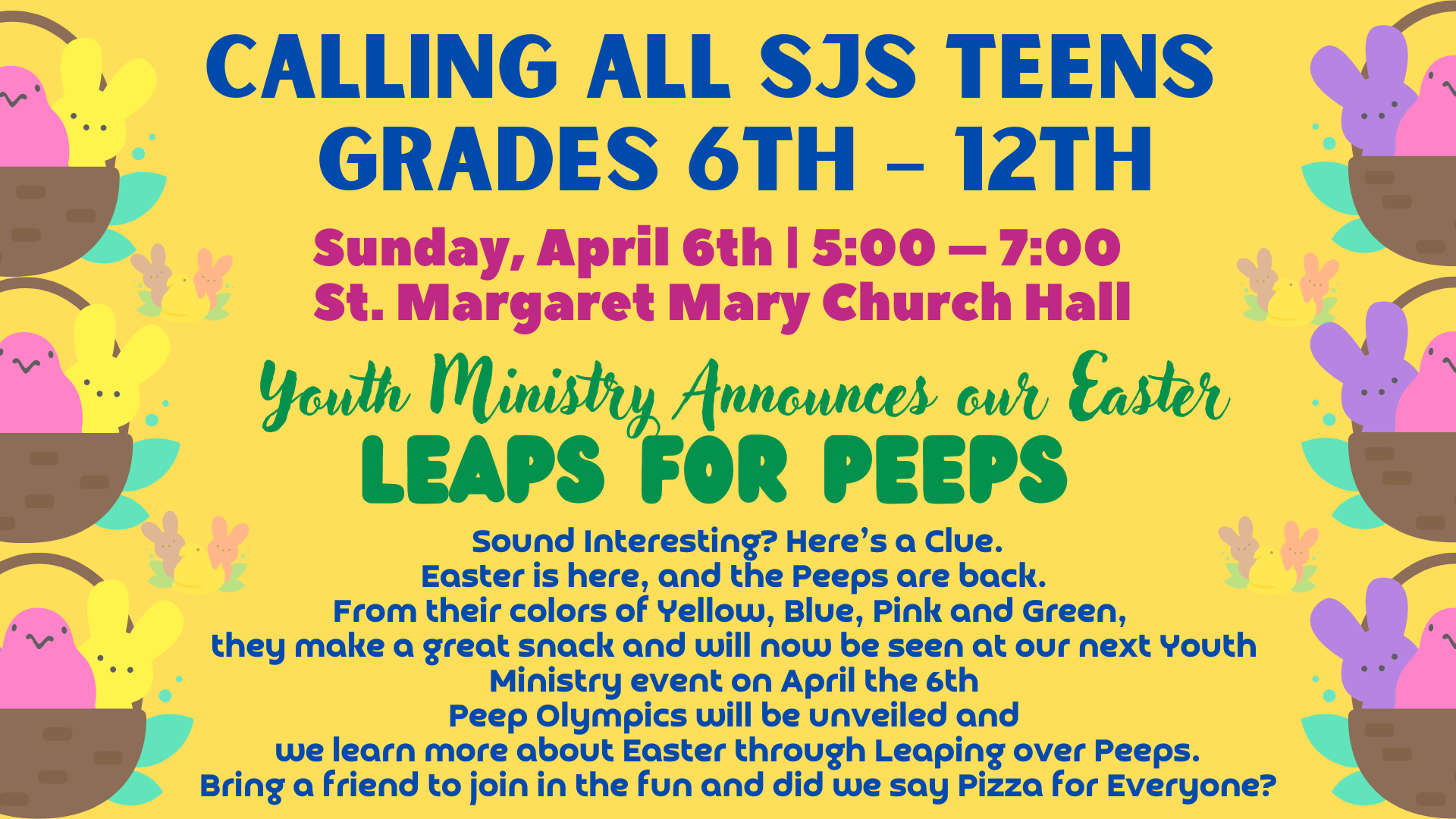 4.16 YOUTH MINISTRY) 4.16 YOUTH MINISTRY)